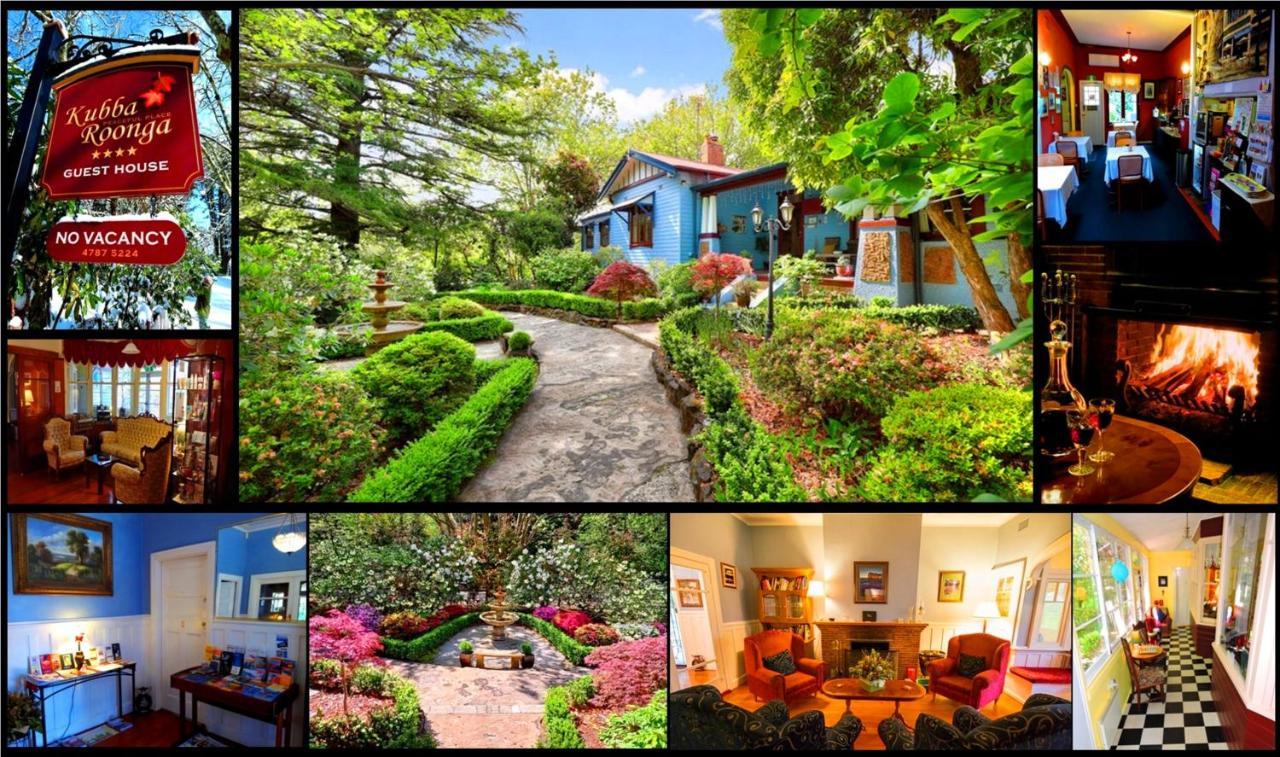 Kubba Roonga Guesthouse - Boutique Luxury Spa Retreat & Gardens - Blue Mountains Blackheath Exterior foto